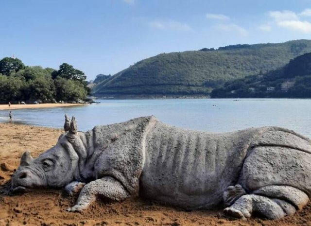 Awesome Sand Sculptures (25 pics)