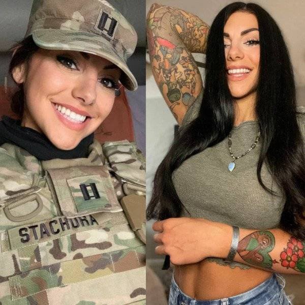 Girls With And Without Uniform (21 pics)