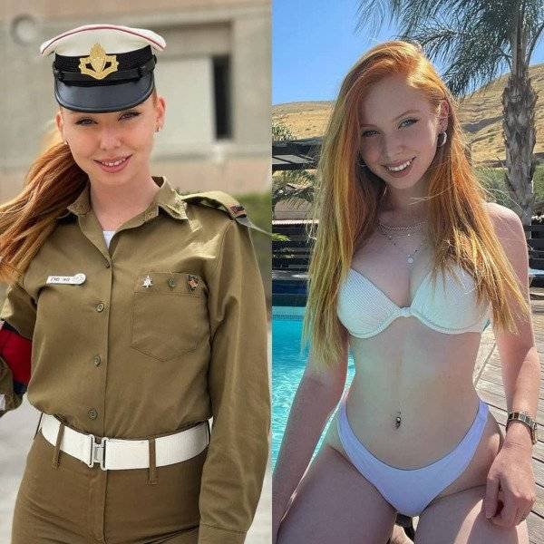 Girls With And Without Uniform (21 pics)