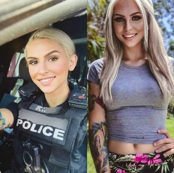 Girls With And Without Uniform (21 pics)