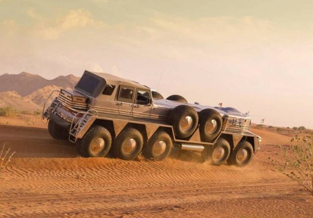 Collection Of Unusual Cars Of The Arab Sheikh Hamad bin Hamdan (30 pics)