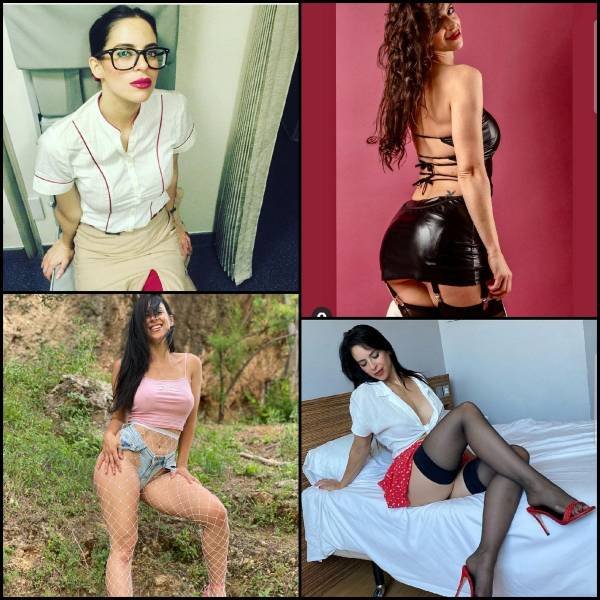 Flight Attendants With And Without Uniform (26 pics)