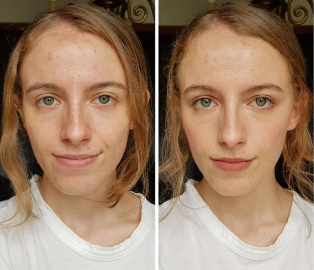 Women With And Without Makeup (20 pics)