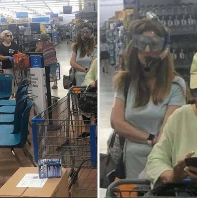 Strange People In Stores (38 pics)
