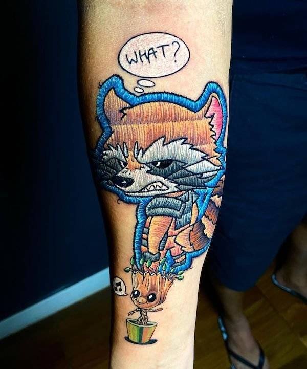 Unusual Tattoos (36 pics)
