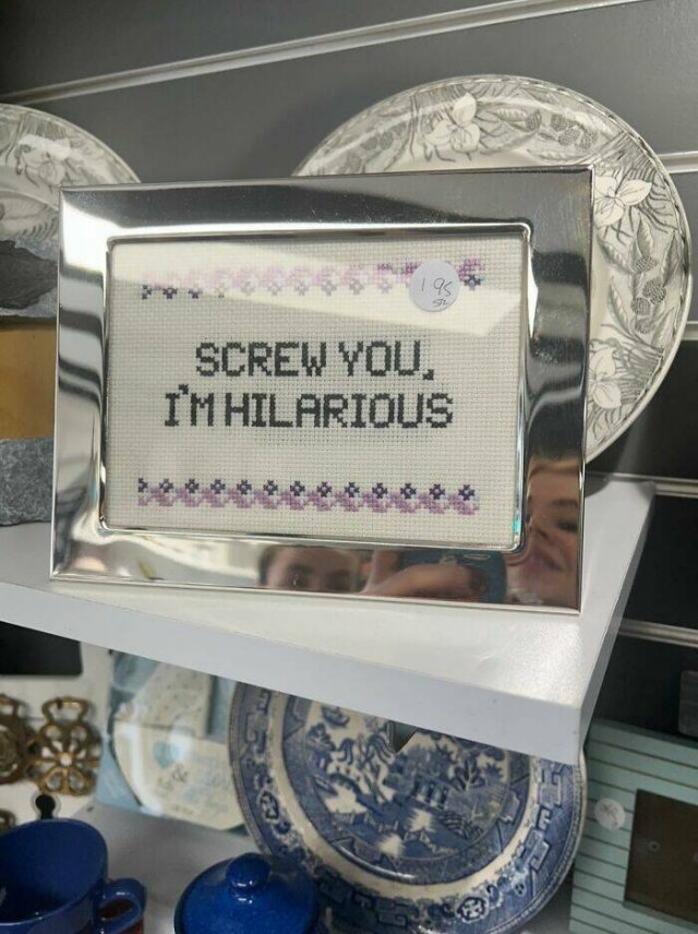 Odd Finds In Charity Shops (40 pics)