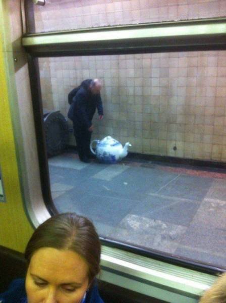 Strange People In The Subway (39 pics)