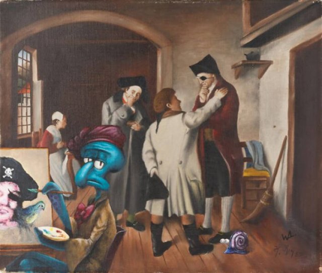 Strange Paintings From Thrift Shops (30 pics)