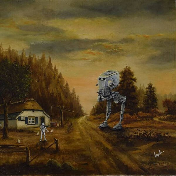 Strange Paintings From Thrift Shops (30 pics)