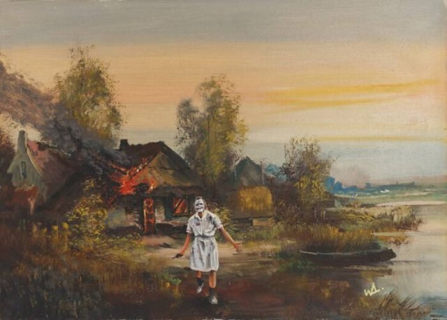Strange Paintings From Thrift Shops (30 pics)