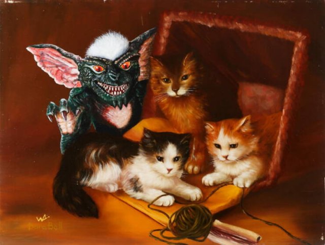 Strange Paintings From Thrift Shops (30 pics)