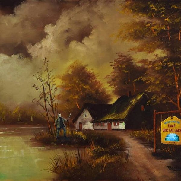 Strange Paintings From Thrift Shops (30 pics)