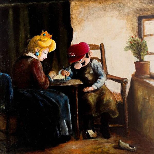 Strange Paintings From Thrift Shops (30 pics)