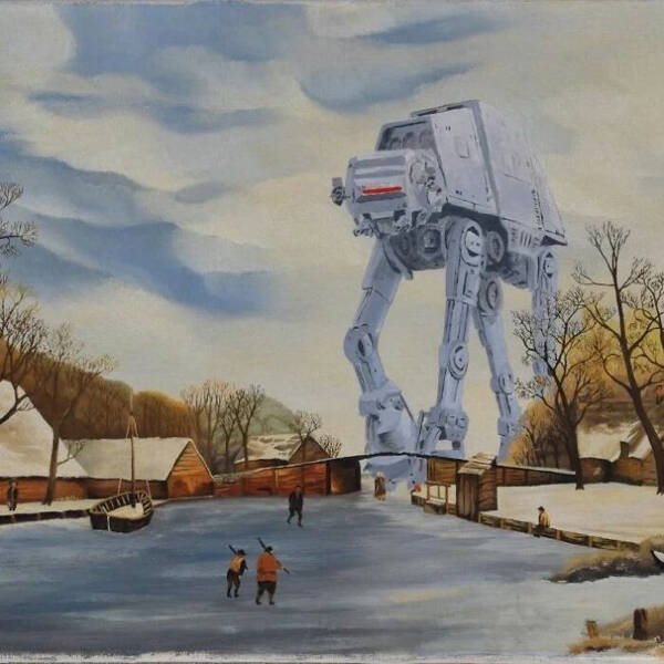 Strange Paintings From Thrift Shops (30 pics)