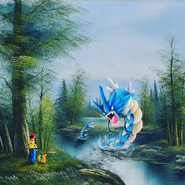 Strange Paintings From Thrift Shops (30 pics)