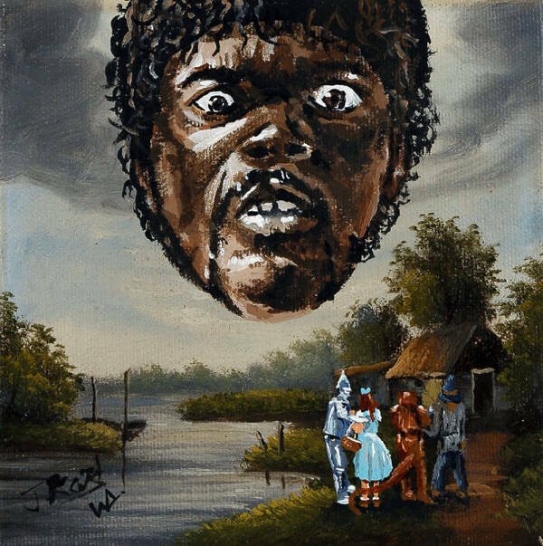 Strange Paintings From Thrift Shops (30 pics)