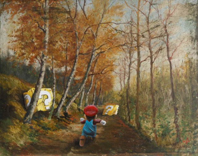 Strange Paintings From Thrift Shops (30 pics)