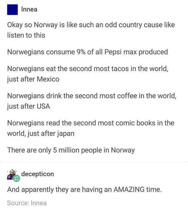 A Little Bit About Norway (44 pics)