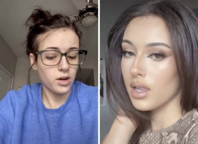 Funny Photos With And Without Filtres (29 pics)