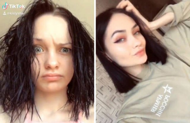 Funny Photos With And Without Filtres (29 pics)