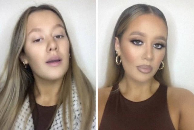 Funny Photos With And Without Filtres (29 pics)