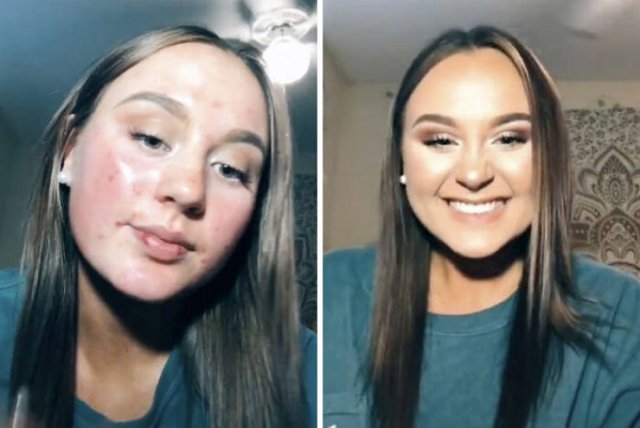 Funny Photos With And Without Filtres (29 pics)