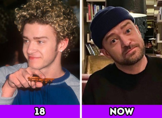 Celebrities At The Age Of 18 And Today (15 pics)