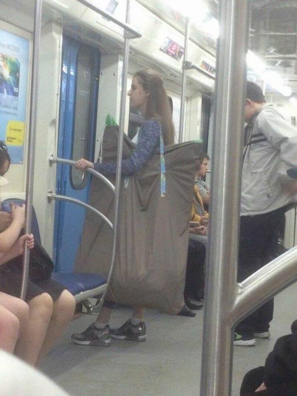 Strange People In The Subway (36 pics)