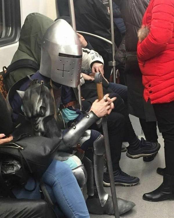 Strange People In The Subway (36 pics)