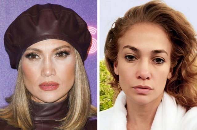 Famous Women Without Makeup (17 pics)