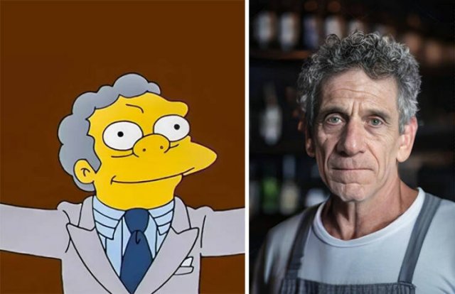 AI-Generated Portraits Of Simpsons Characters (19 pics)