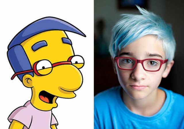 AI-Generated Portraits Of Simpsons Characters (19 pics)