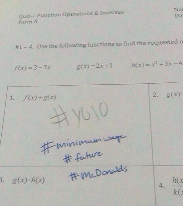 Funny Grades From Teachers (30 pics)