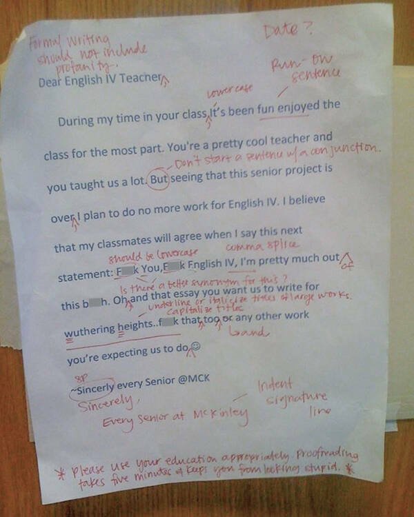 Funny Grades From Teachers (30 pics)