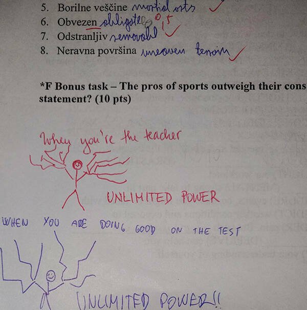 Funny Grades From Teachers (30 pics)