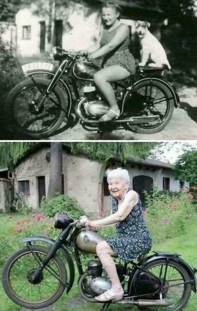 People Recreate Photos From The Past (41 pics)