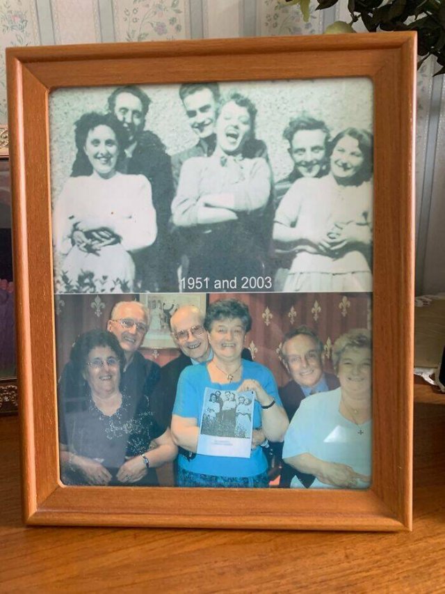 People Recreate Photos From The Past (41 pics)
