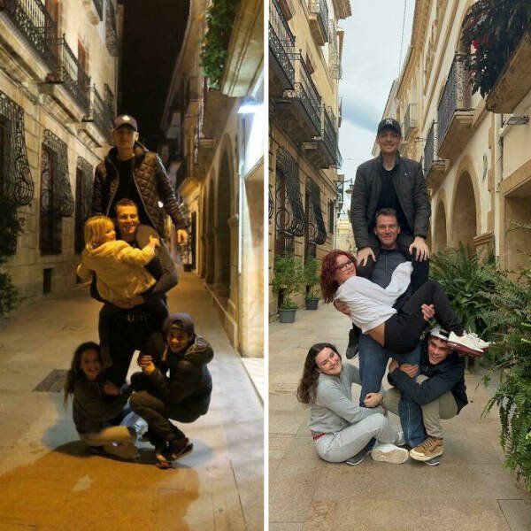 People Recreate Photos From The Past (41 pics)