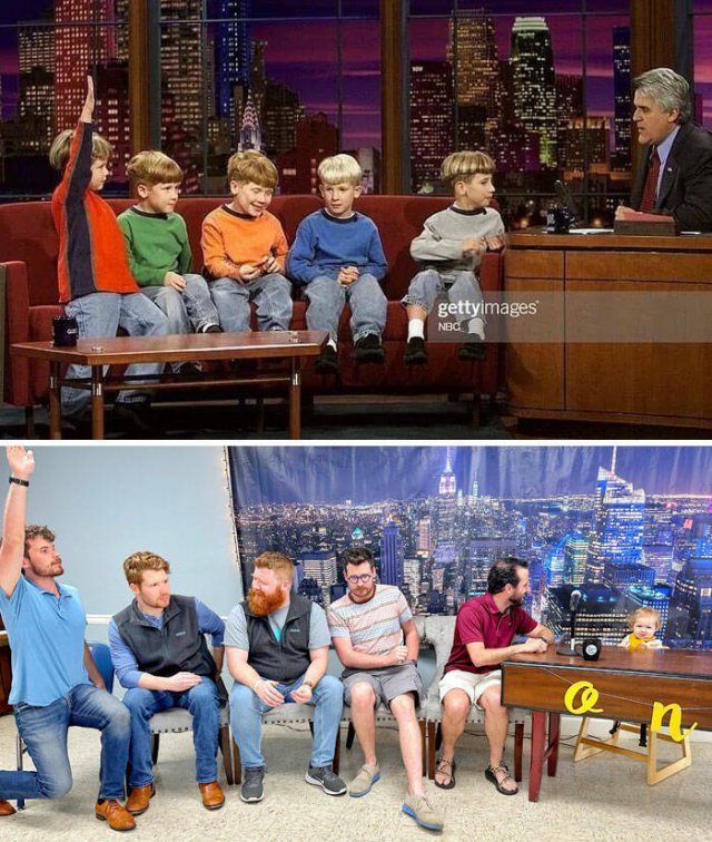 People Recreate Photos From The Past (41 pics)
