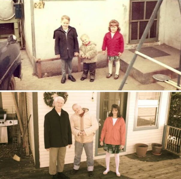 People Recreate Photos From The Past (41 pics) People Recreate Photos From The Past (41 pics)