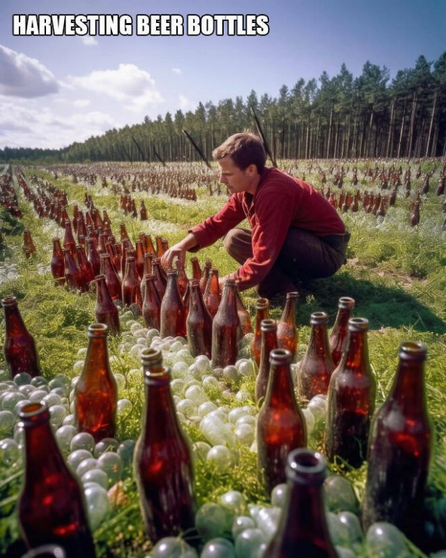 AI-Generated Photos About Unusual Harvests (20 pics)