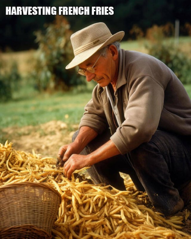 AI-Generated Photos About Unusual Harvests (20 pics)