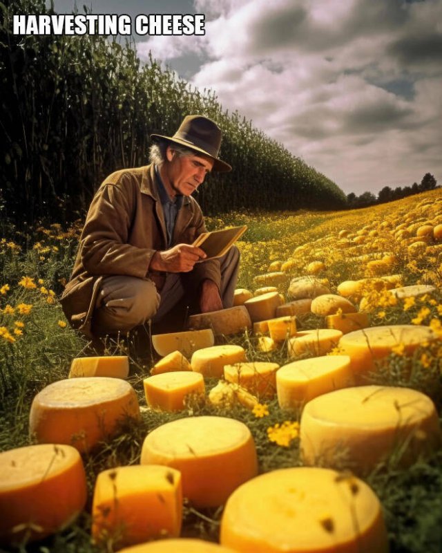 AI-Generated Photos About Unusual Harvests (20 pics)
