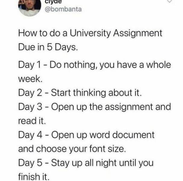 Memes About College Experience (32 pics)