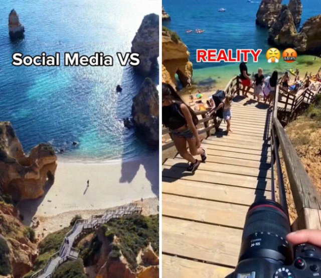 Popular Tourist Destinations: Expectations Against Reality (55 pics)