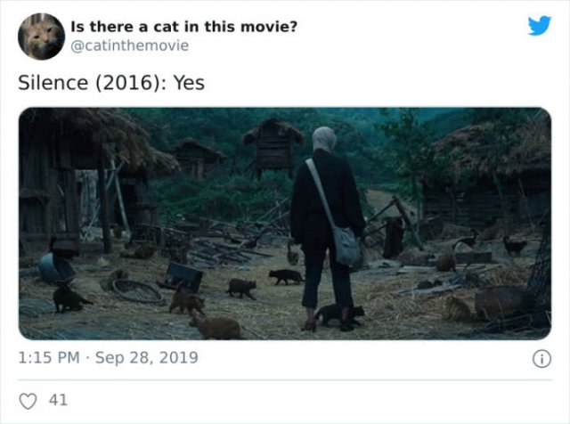 Cats That Have Been Spotted In Movies (30 pics)