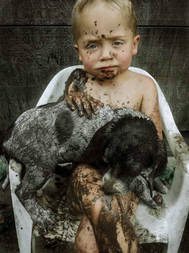 Animals Before And After A Walk (23 pics)