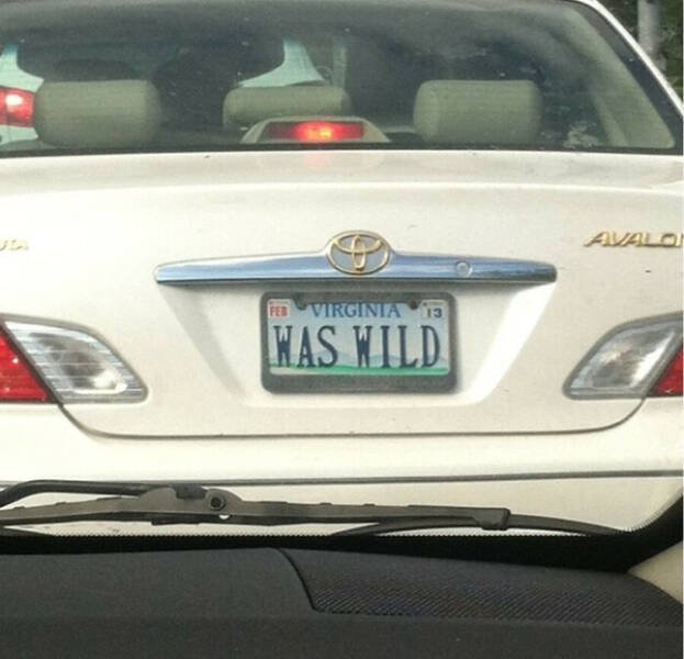 Funny Car Numbers (15 pics)