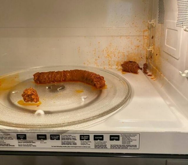 When Microwaves Go Wrong (25 pics)
