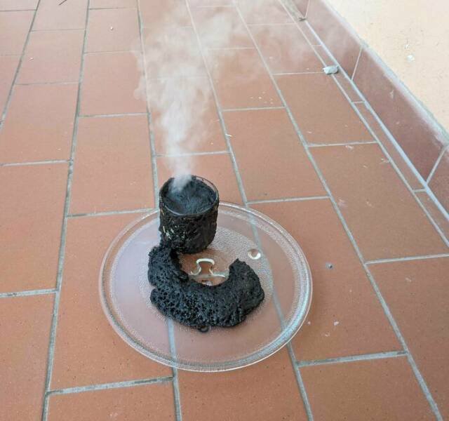When Microwaves Go Wrong (25 pics)